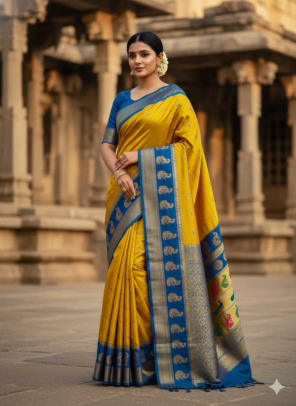 Aryahi Kadiyal Paithani